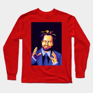 Ancient Aliens wpap pop art Long Sleeve T-Shirt